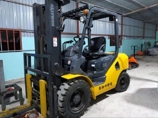 Xe nâng dầu 2 tấn, 2.2 tấn, 2.5 tấn Heli, Komatsu, Hyundai